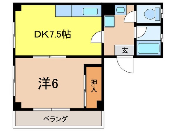 ロイヤル御影の物件間取画像